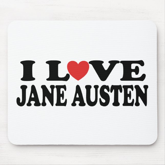 I Klassiker Liebe-Janes Austen Mousepad (Vorne)