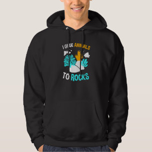 I Kleben von Tieren an Felsen - Fischtank oder Rif Hoodie
