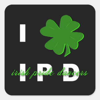 I Kleeblatt IPD Sticker Square