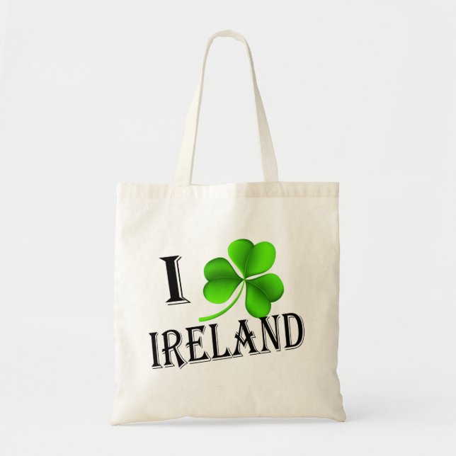 I Kleeblatt Ireland btcnt Tragetasche (Vorne)