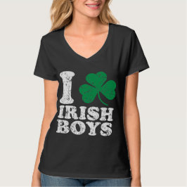 I Kleeblatt-Iren-Jungen T-Shirt