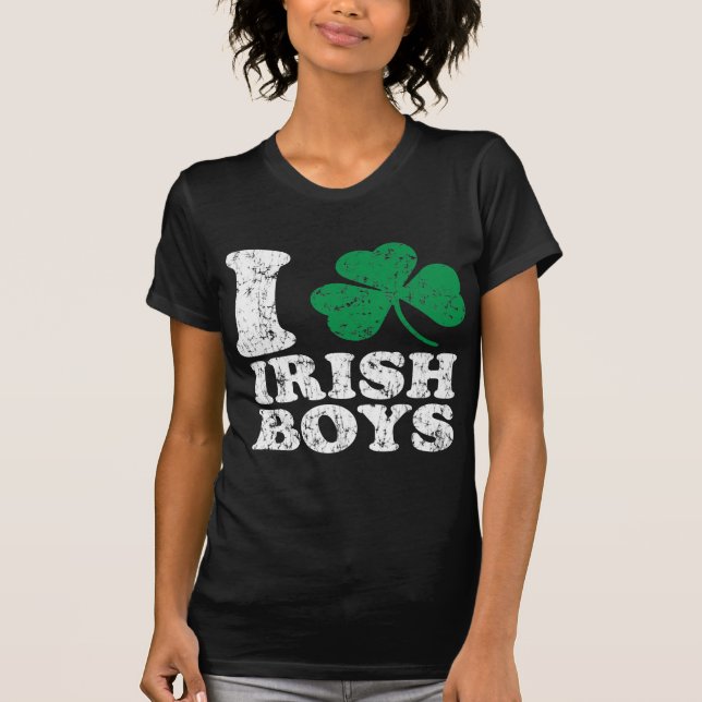 I Kleeblatt Irish Boys T-Shirt (Vorderseite)