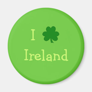 I Kleeblatt Irland Magnet