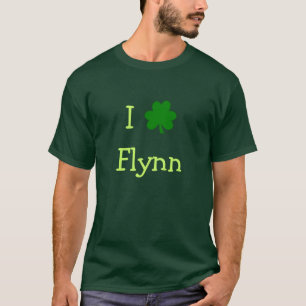 I Kleeblatt Name Green St Pats Day T-Shirt