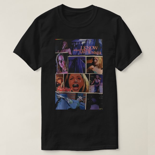 I know what you did last summer - Helen Sarah T-Shirt (Design vorne)