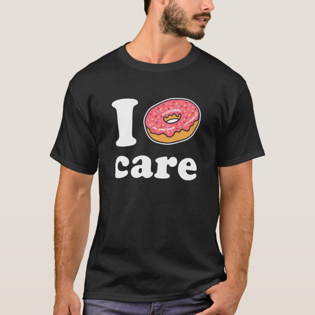 I Krapfen-Sorgfalt-T - Shirt (Vorderseite)
