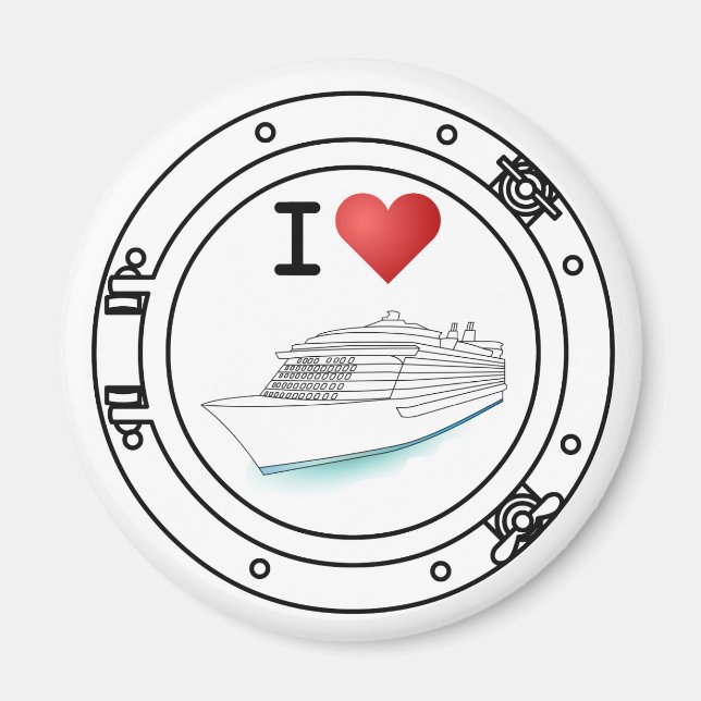 I Kreuzfahrtschiffe der Liebe Magnet (Vorne)