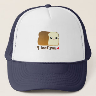 I Laib Sie Kawaii Brot-lustiges Truckerkappe