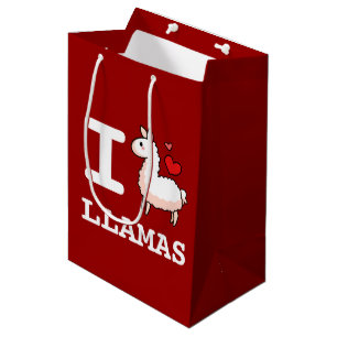 I Lama-Lamas Mittlere Geschenktüte