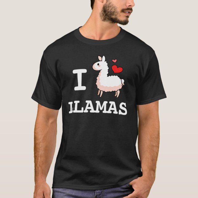 I Lama-Lamas T-Shirt (Vorderseite)
