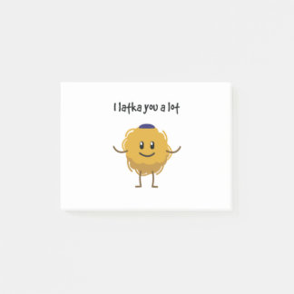 I Latka You A many (Hanukkah) Post-it Klebezettel