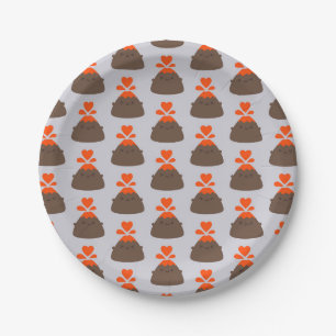 I Lava You Kawaii Pappteller