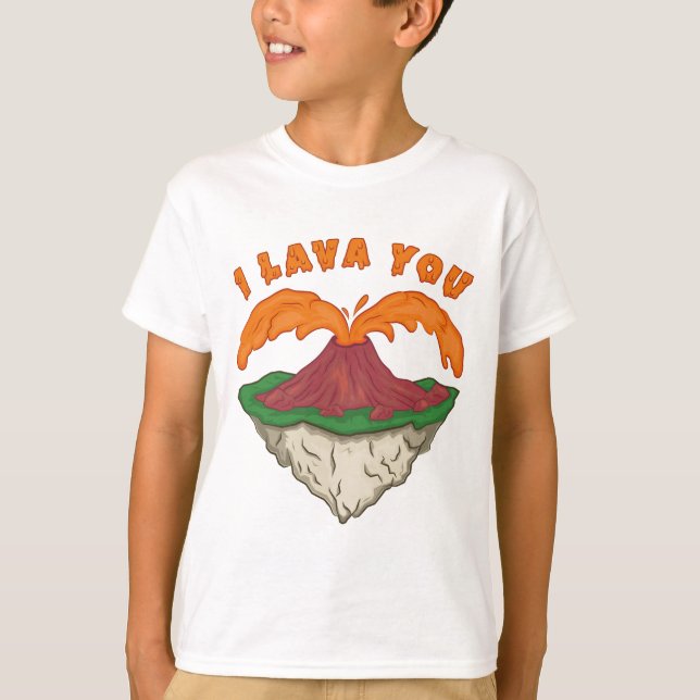 I Lava You T-Shirt (Vorderseite)