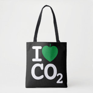 I Leaf CO2 - Carbon Dioxyde Love Sac fourre-tout n