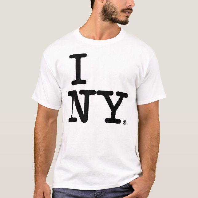 I (leeres) NY T-Shirt (Vorderseite)