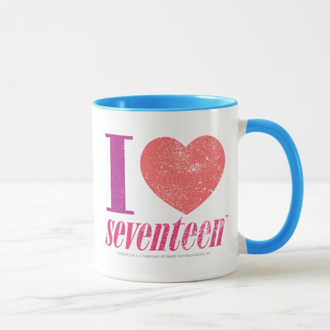 I Liebe 17 Tasse (Rechts)
