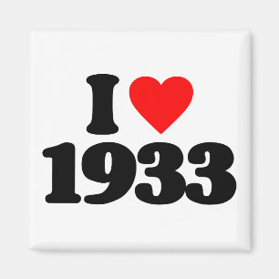 I LIEBE 1933 MAGNET