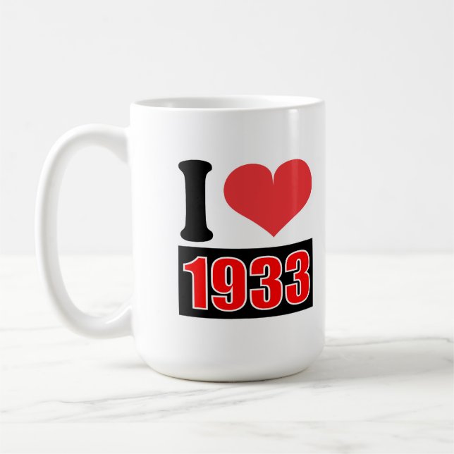 I Liebe 1933 - Tassen (Links)