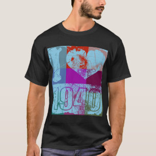I Liebe 1940 - Pop Art Vintag T - Shirt