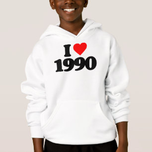 I LIEBE 1990 HOODIE