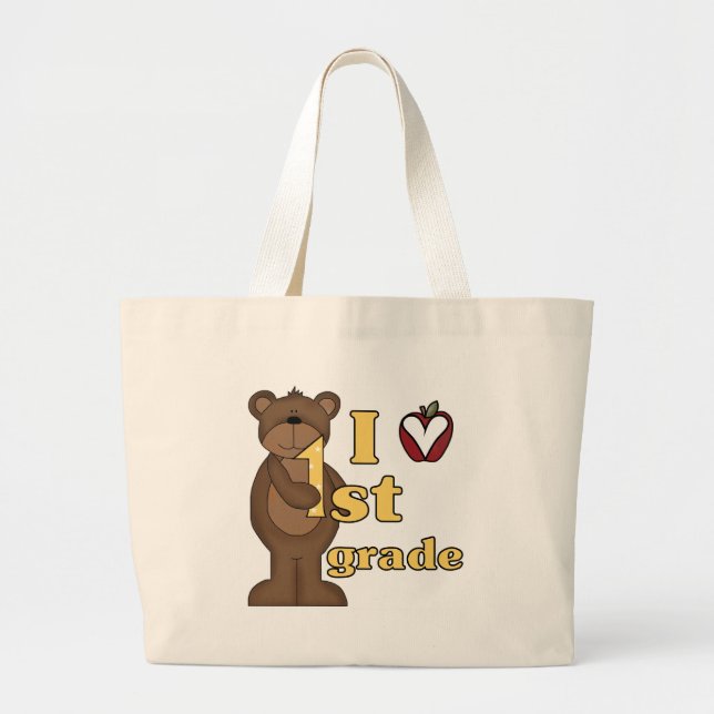 I Liebe-1. Grad-T-Shirts und Geschenke Jumbo Stoffbeutel (Vorne)
