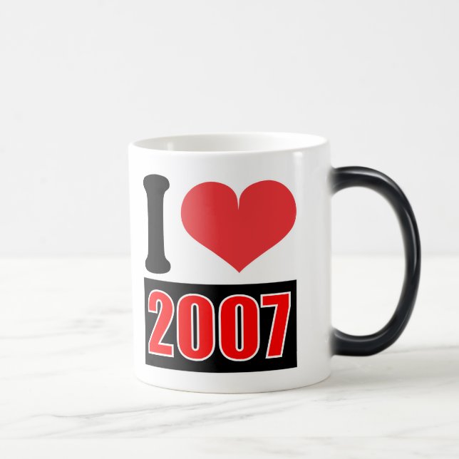 I Liebe 2007 - Tasse (Rechts)