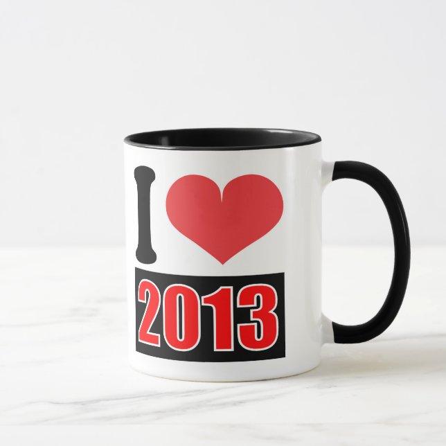 I Liebe 2013 - Tasse (Rechts)