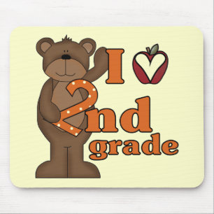I Liebe-2. Grad-T-Shirts und Geschenke Mousepad