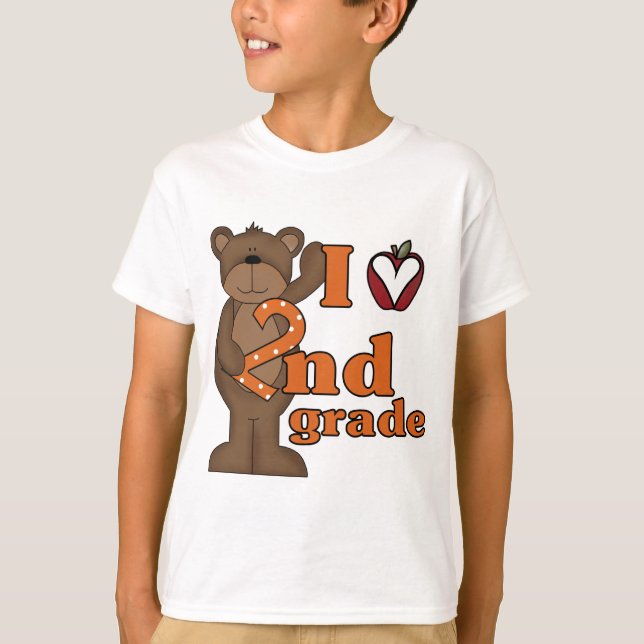 I Liebe-2. Grad-T-Shirts und Geschenke T-Shirt (Vorderseite)