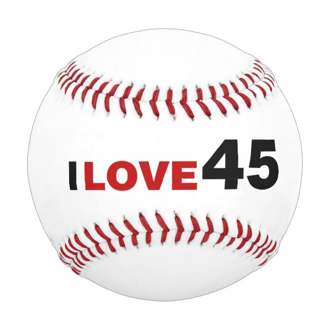 I Liebe 45 Baseball (Vorderseite)