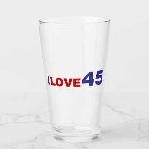 I Liebe 45 Glas