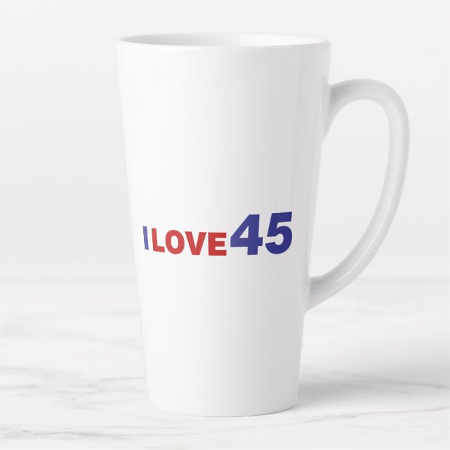 I Liebe 45 Milchtasse (Rechts)