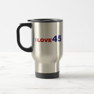 I Liebe 45 Reisebecher