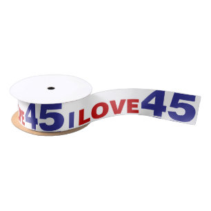 I Liebe 45 Satinband