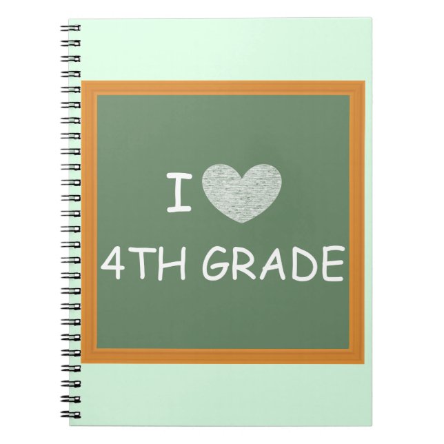 I Liebe-4. Grad Notizblock (Vorderseite)