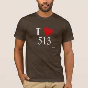 I Liebe 513 Cincinnati T-Shirt
