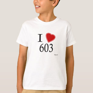 I Liebe 603 Manchester T-Shirt