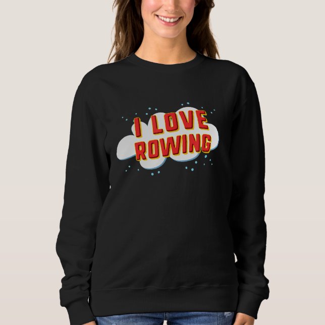 I LIEBE 7 SWEATSHIRT (Vorderseite)