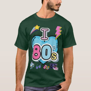 I Liebe 80er Hair Bands Music Lovers & Rock Band D T-Shirt