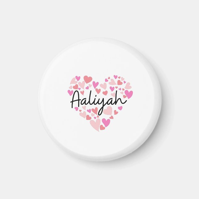 I Liebe Aaliyah Magnet (Vorne)