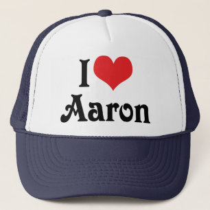I Liebe Aaron Truckerkappe