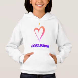 I Liebe Abbildung Skaten: Kids Pullover Hoodie