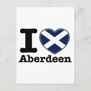 I Liebe Aberdeen Postkarte