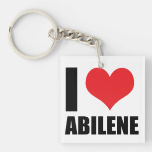 I Liebe Abilene Schlüsselanhänger