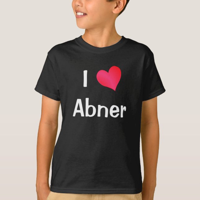 I Liebe Abner T-Shirt (Vorderseite)