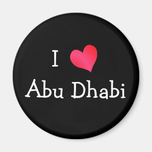 I Liebe Abu Dhabi Magnet