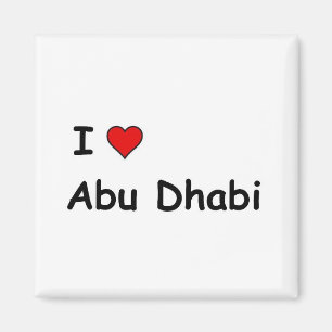I Liebe Abu Dhabi Magnet