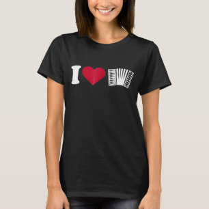 I Liebe Accordion T-Shirt