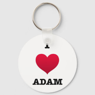 I Liebe Adam Schlüsselanhänger