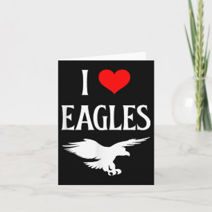 I Liebe Adler I herz Adlervogel von P Lover Bird Karte